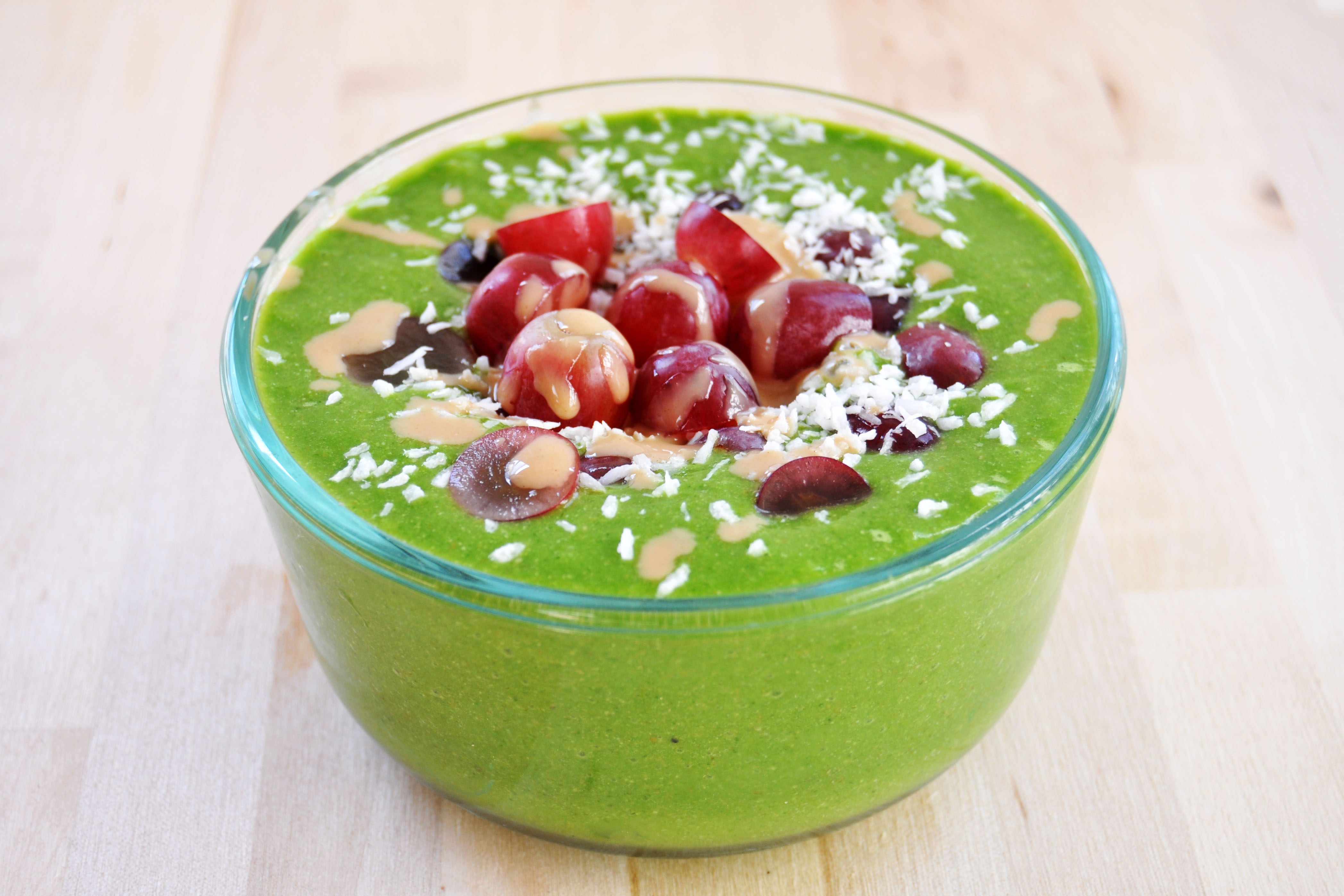 Vegan Mofo Sweet And Savory Green Smoothie Bowl The Colorful Kitchen