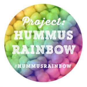 hummus rainbow hashtag