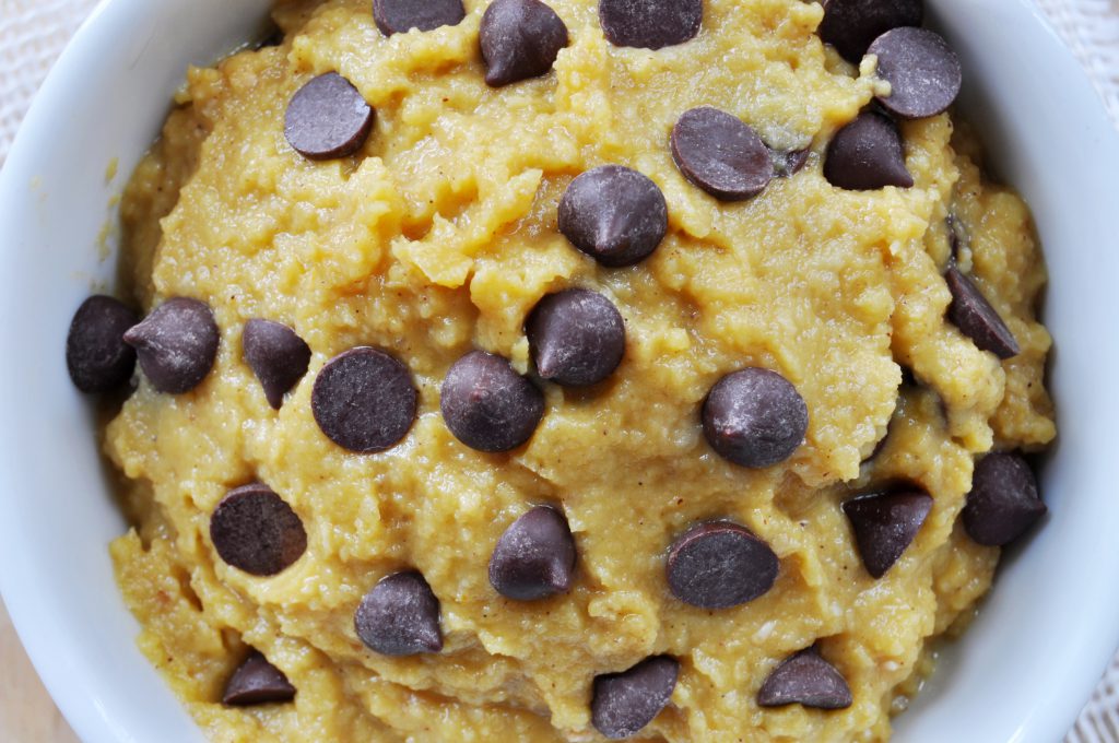 Chocolate Chip Pumpkin Cookie Dough Vegan Gluten-Free