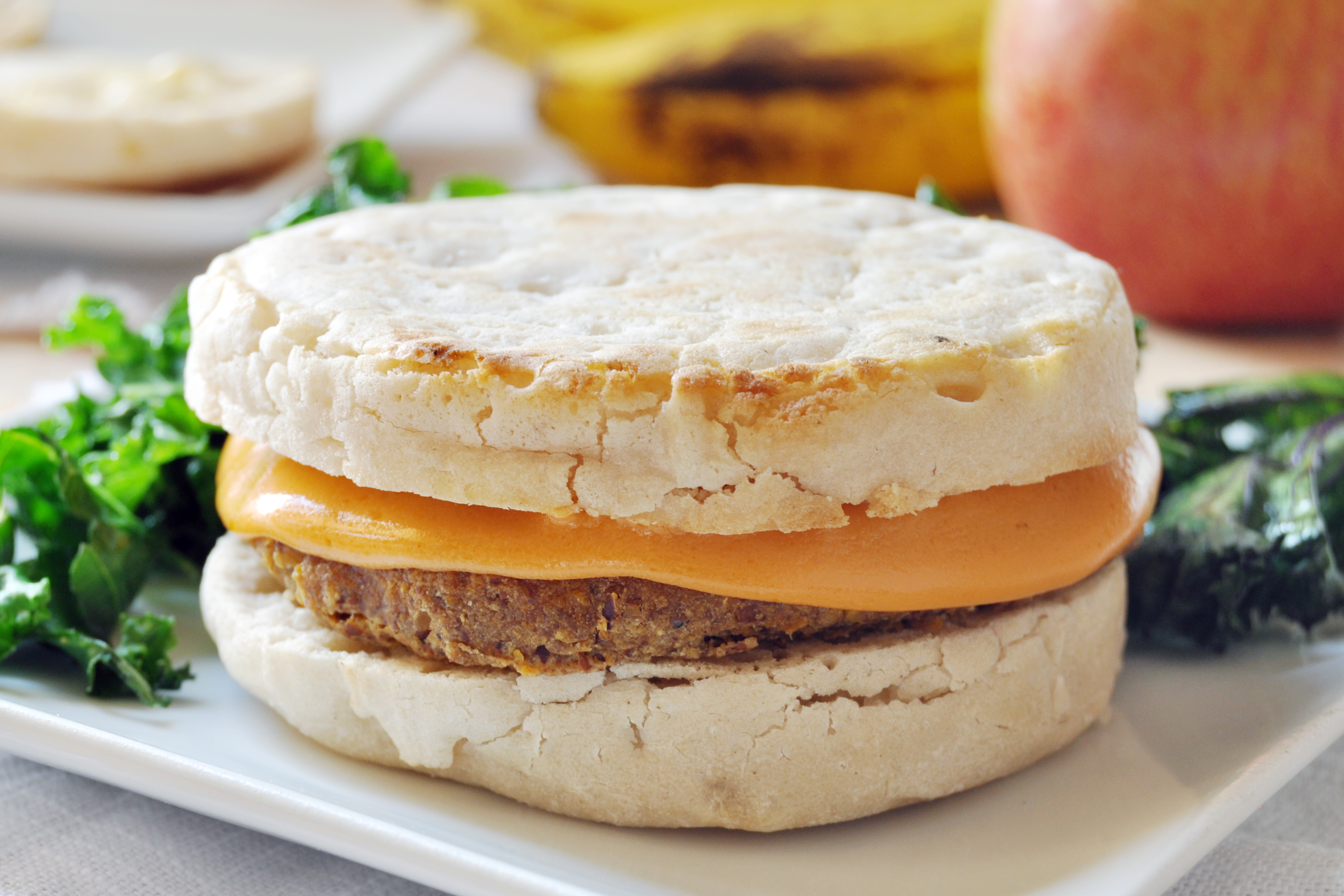 Neat Breakfast English Muffin Sandwich 2