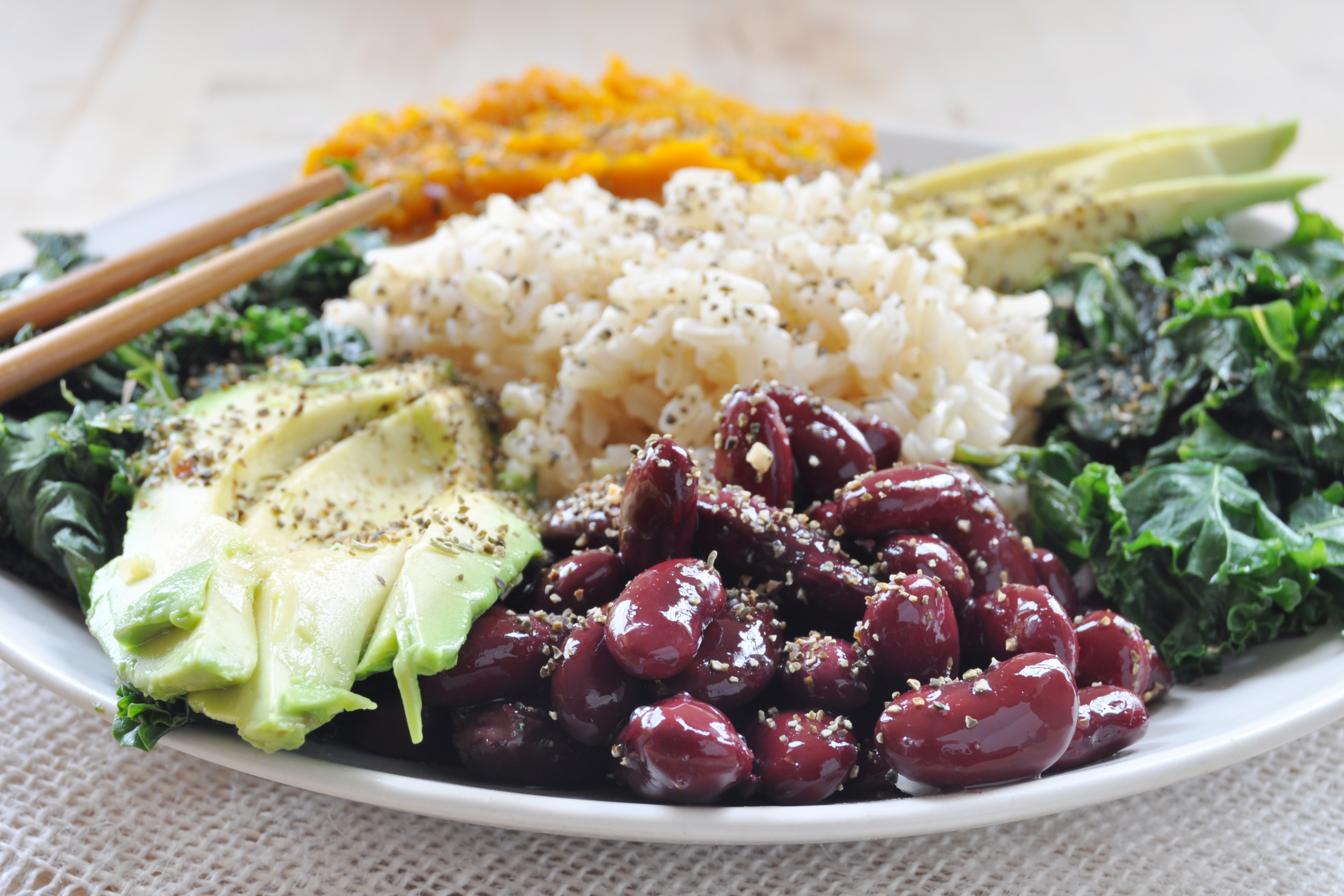 Red Bean Macro Bowl Vegan Gluten-Free