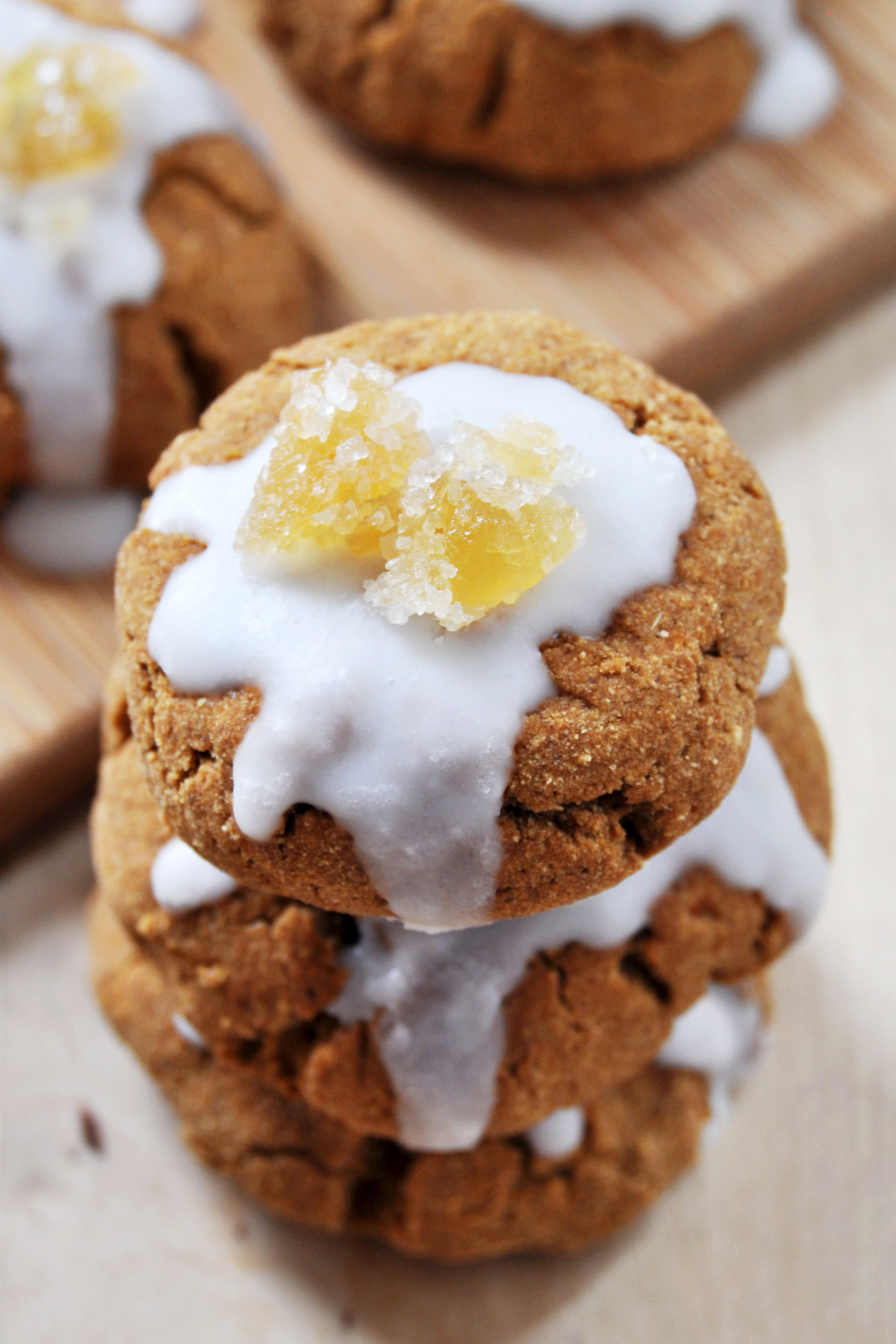 Soft and Chewy Gingerbread Cookies, Vegan + Gluten-Free