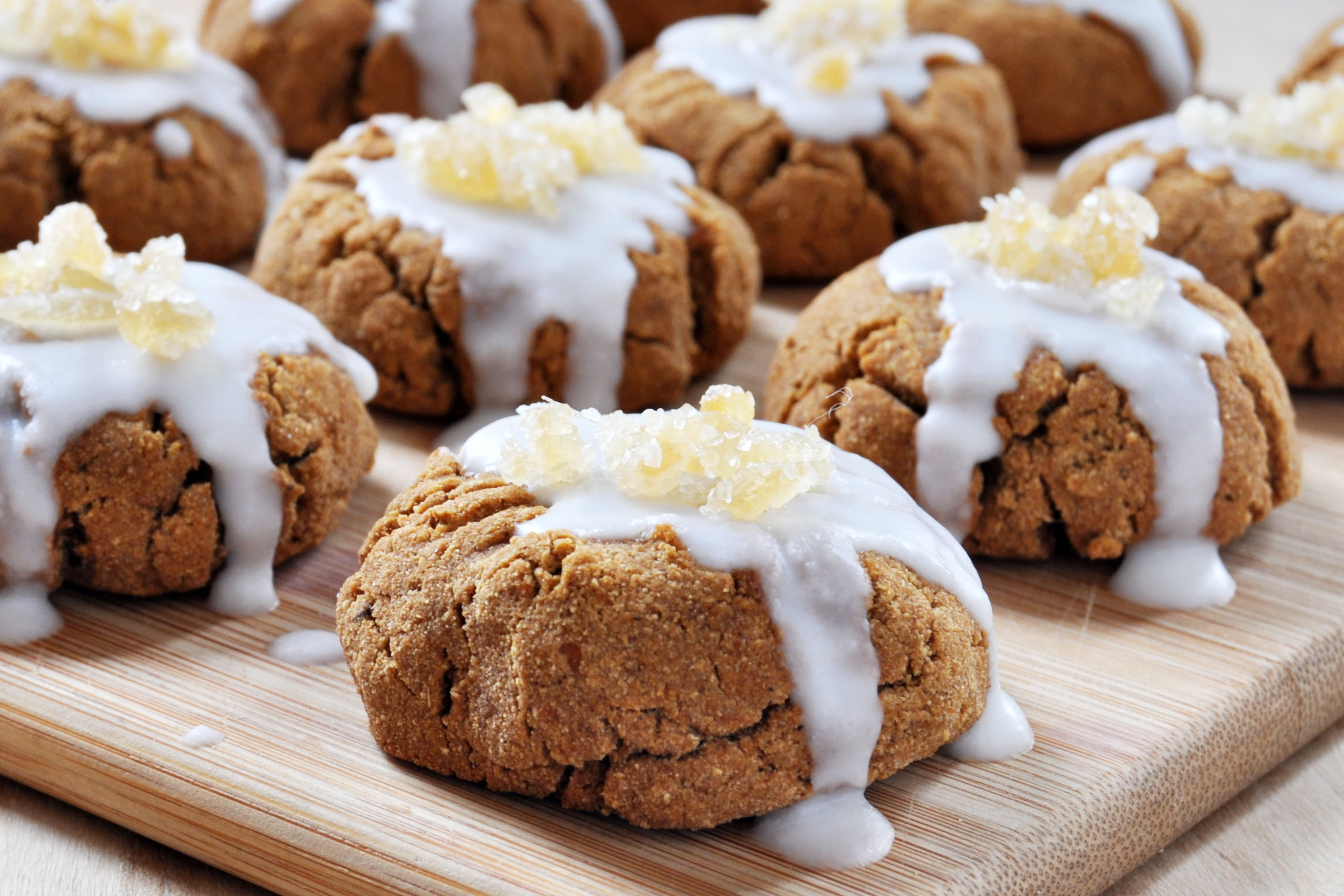 Soft and Chew Gingerbread Cookies Vegan, Gluten-Free