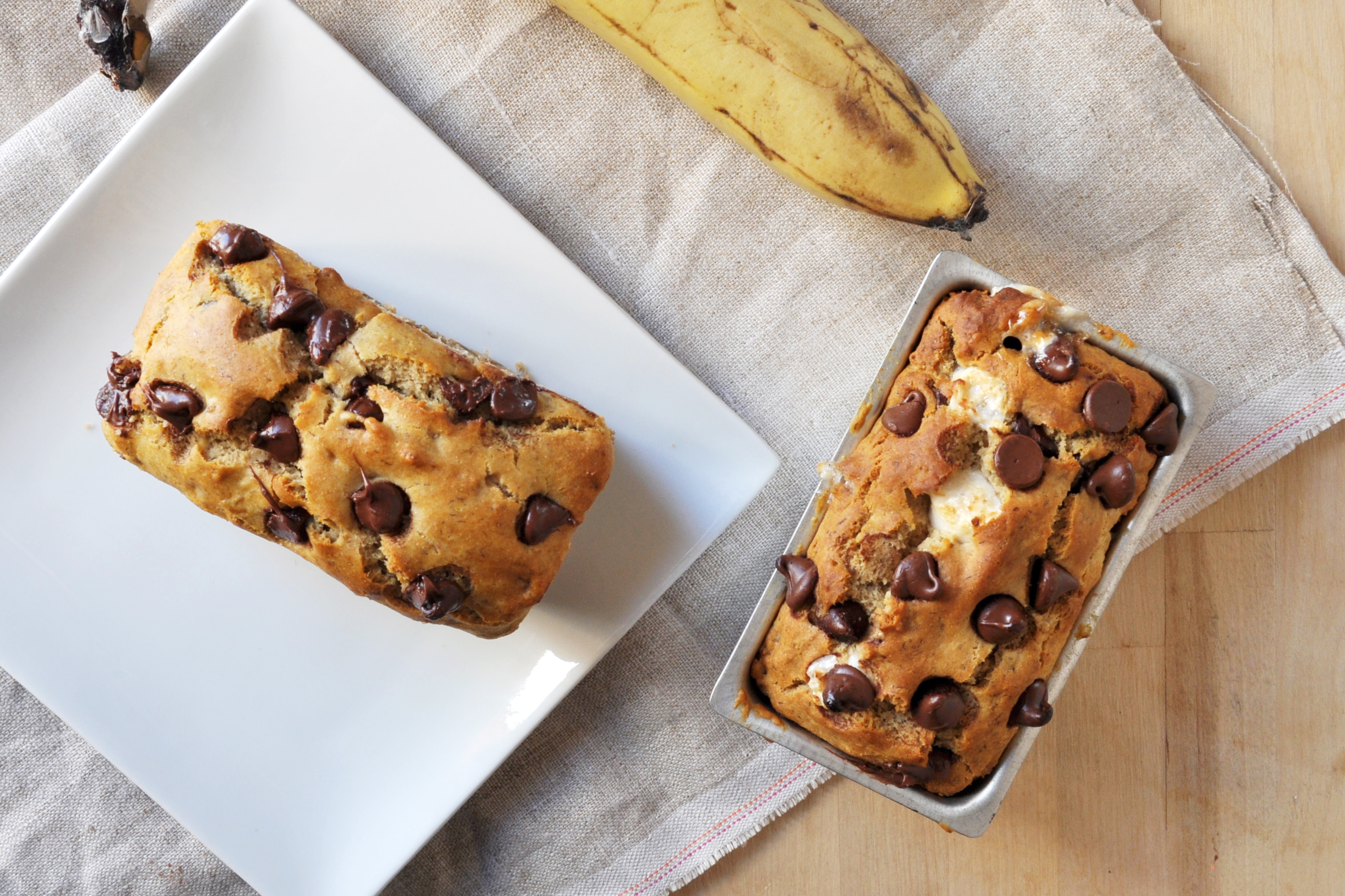 Banana Monster Bread, Vegan + Gluten-Free - The Colorful Kitchen