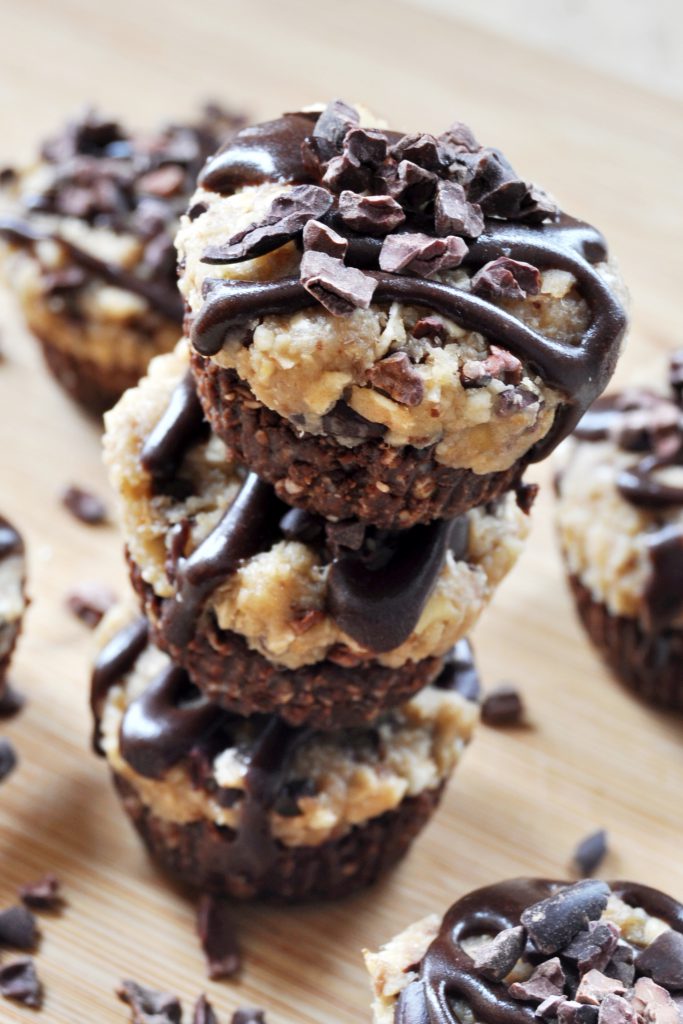 Raw Chocolate Cacao Chip Cups, Vegan Gluten-Free