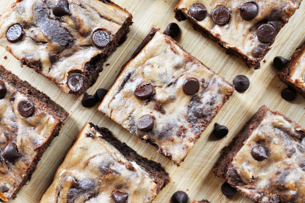 Salted Caramel Cheesecake Brownies Vegan Gluten-Free 4