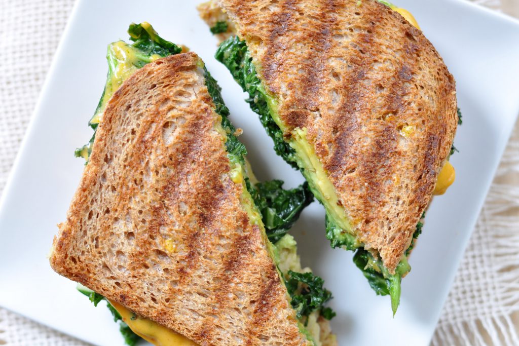 Kale Salad Tempeh Melt Vean