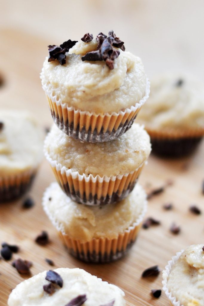 Raw Chocolate, Peanut Butter Cheesecake Cups Vegan Gluten-Free