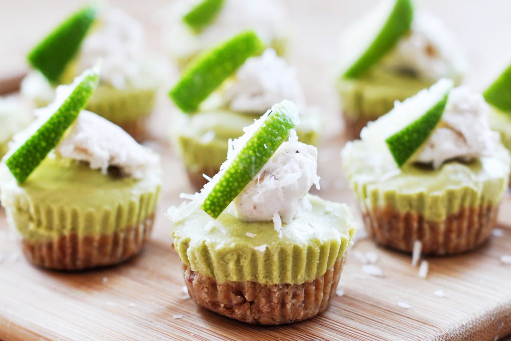 No-Bake Mini Key Lime Pies, Vegan Gluten-Free