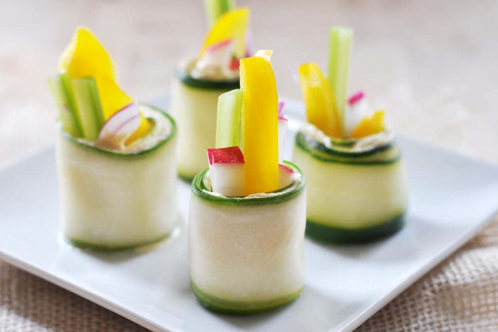 Raw Cucumber Roll Up Vegan Gluten-Free 2