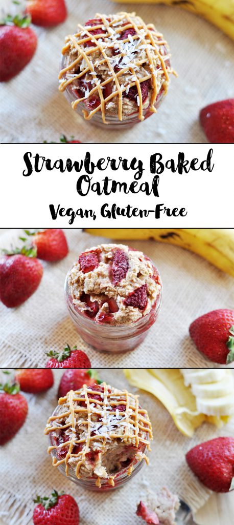 Strawberry Baked Oatmeal Pin