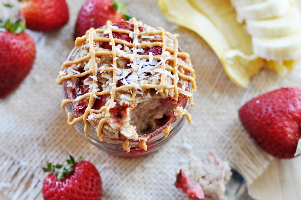 Strawberry Baked Oatmeal Vegan Gluten-Free 3