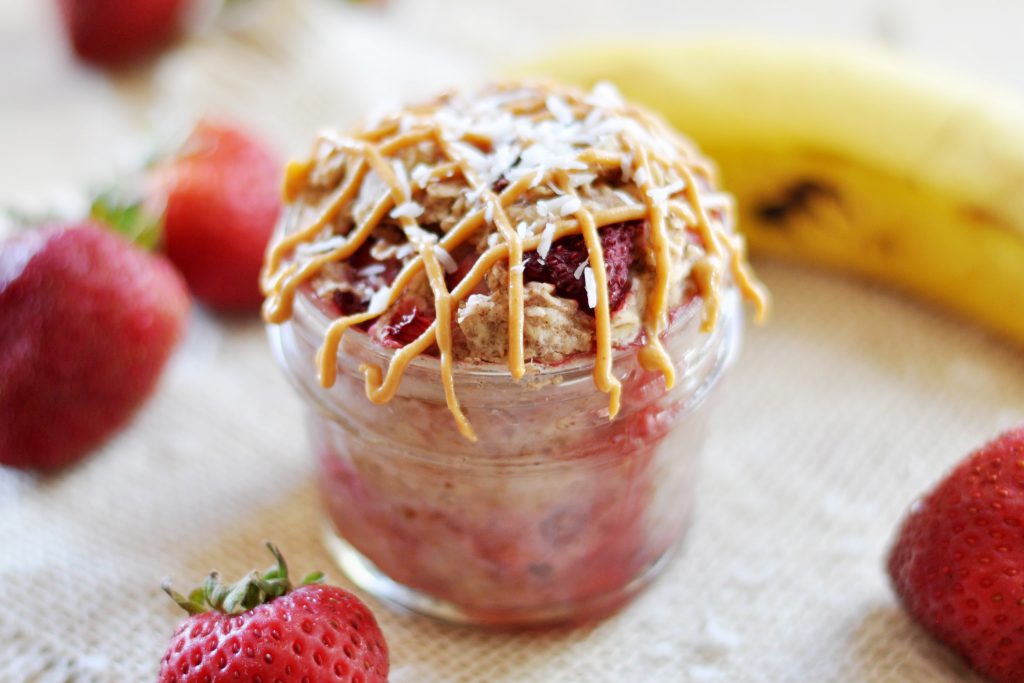 Strawberry Baked Oatmeal Vegan Gluten-Free 4