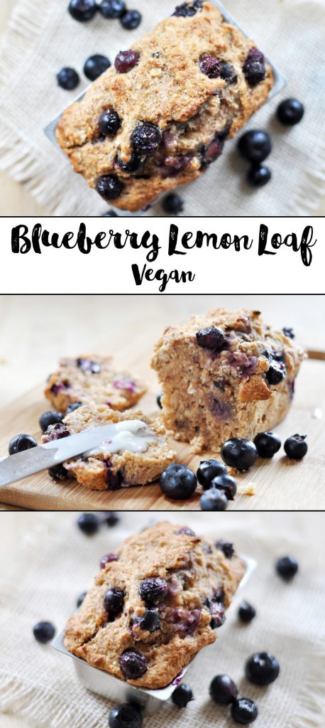 Vegan Blueberry Lemon Loaf