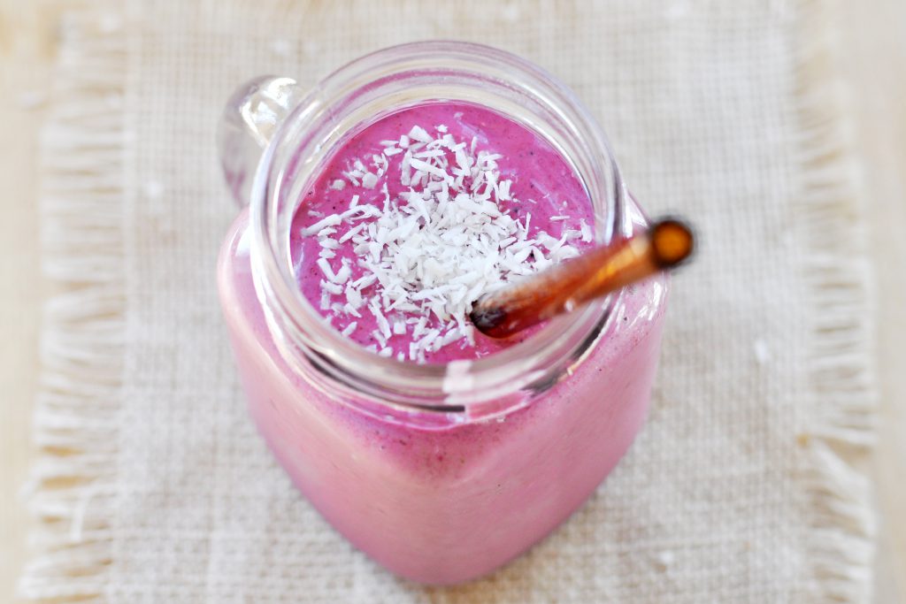 Pink PB Smoothie