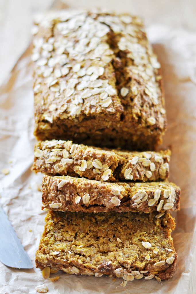 Quinoa Oat Pumpkin Bread Vegan 2