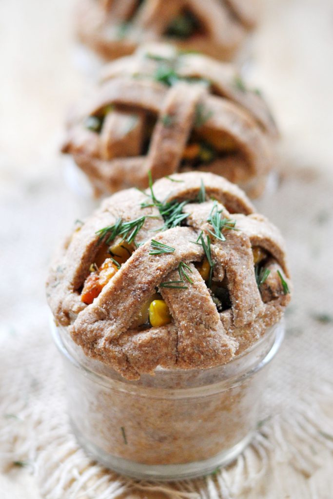 Mini Jar Pot Pie Thanksgiving Vegan 2