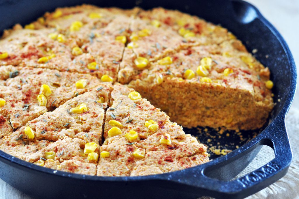 Vegan Spelt Cornbread 4