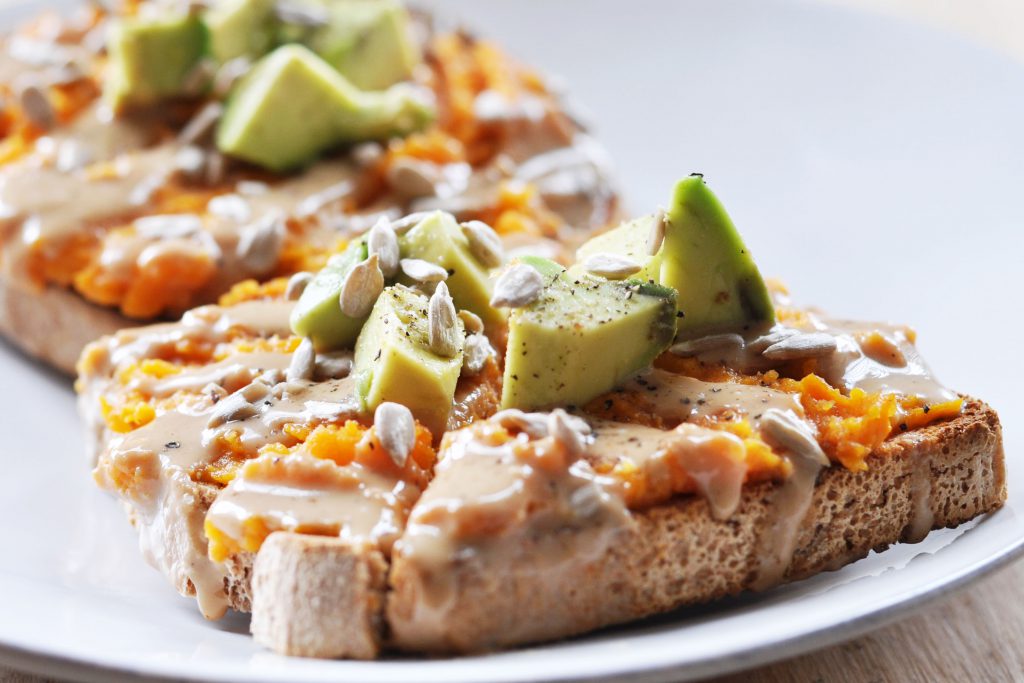 sweet potato avocado toast 3