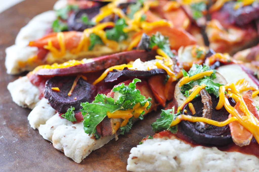 Root Vegetable Pizza Vegan 3