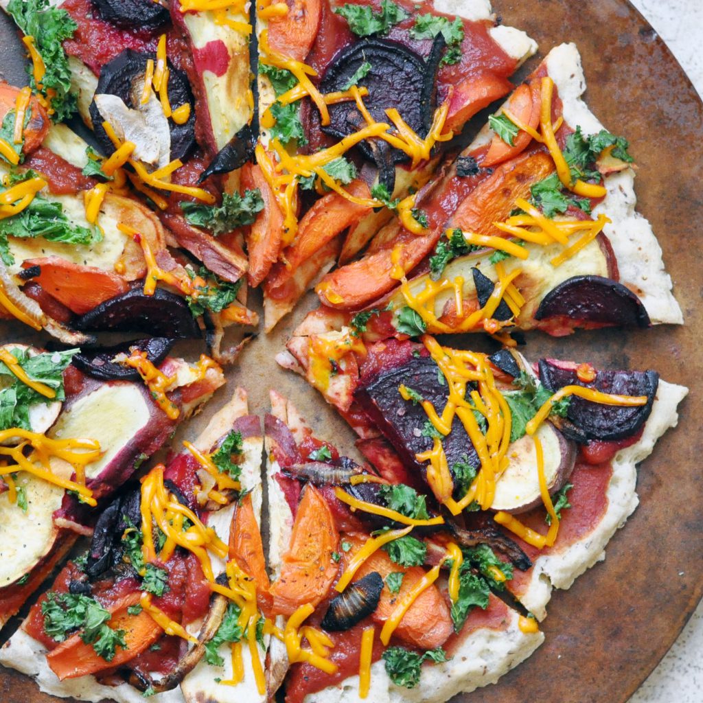 Root Vegetable Pizza Vegan SQUARE 3