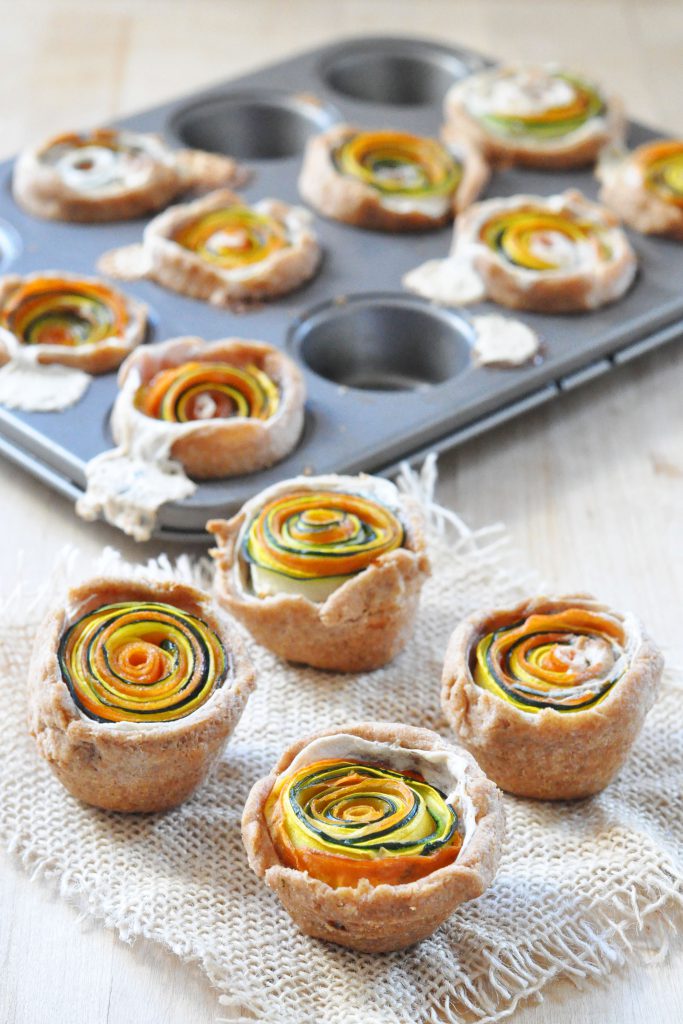 Mini Spiral Cream Cheese Tarts Vegan 2