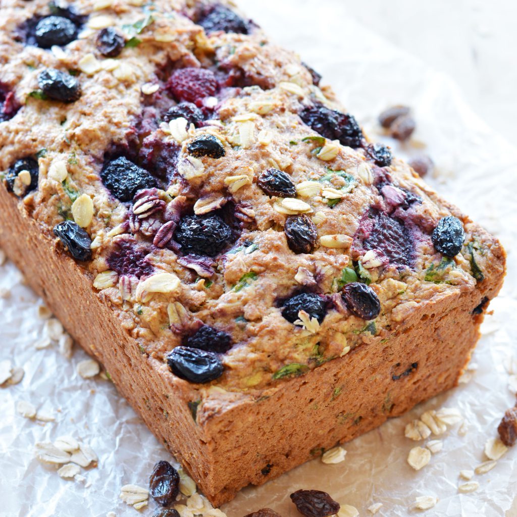 Fruit and Veggie Breakfast Loaf SQUARE 3