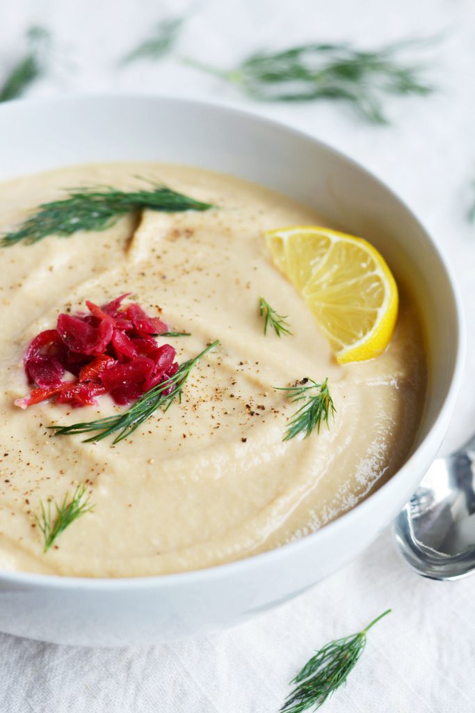 Hummus Soup Vegan Gluten-Free