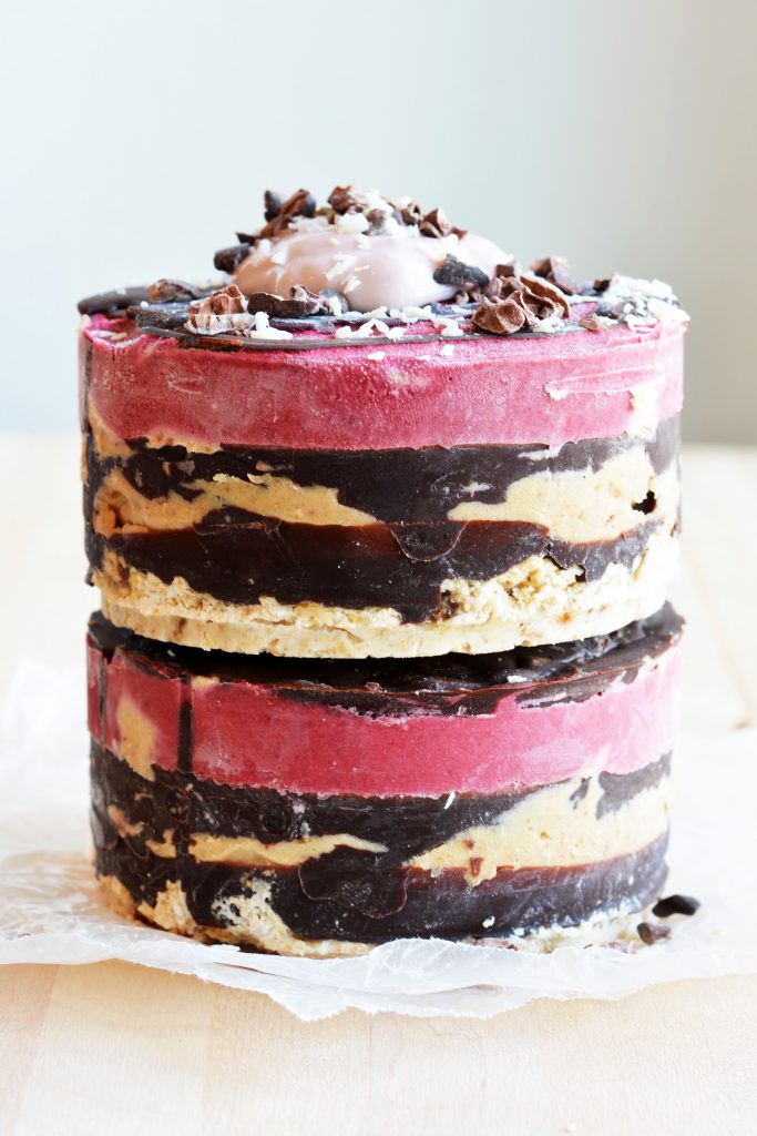 Raw PB & J Chocolate Cake Vegan Gluten-Free 2