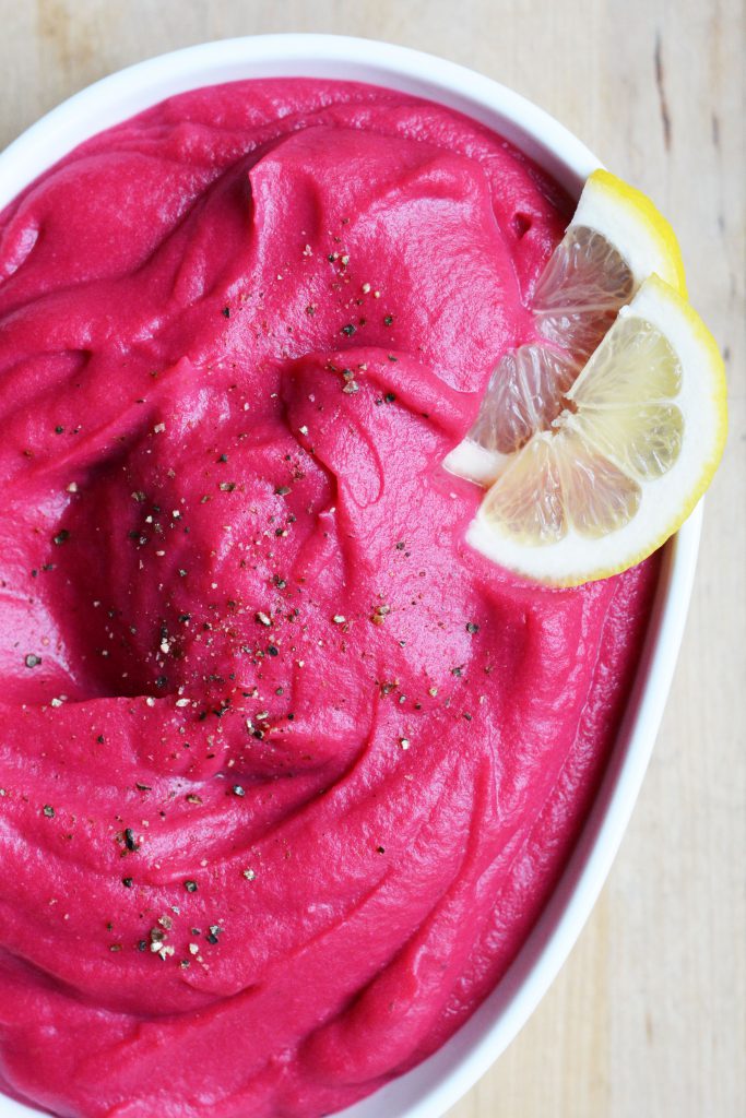 Beet & Cauliflower Puree