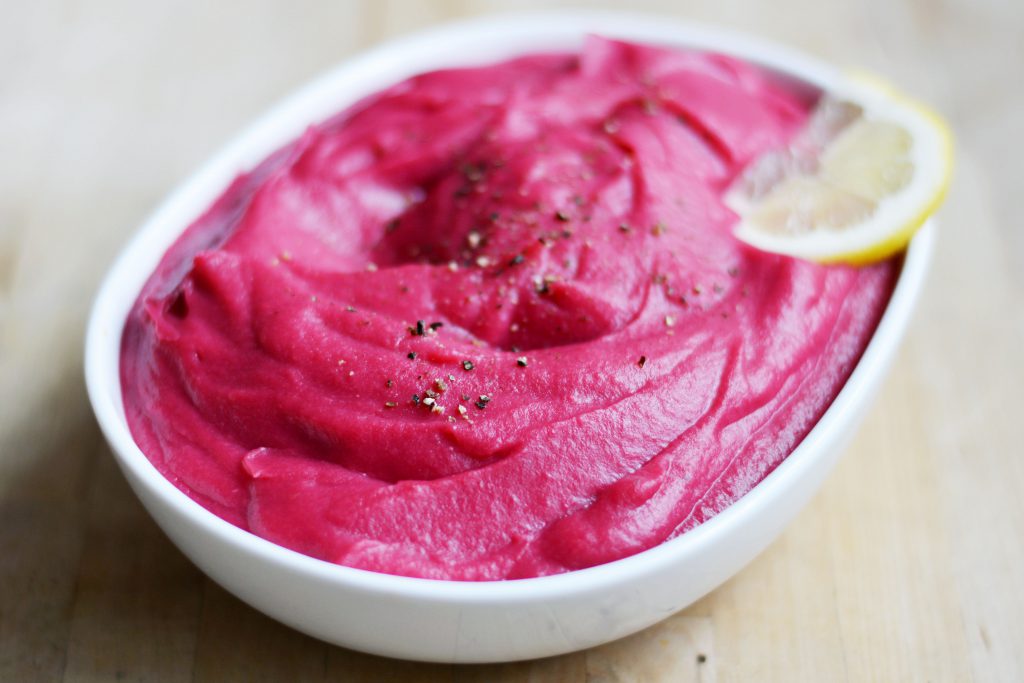 Beet & Cauliflower Puree 3