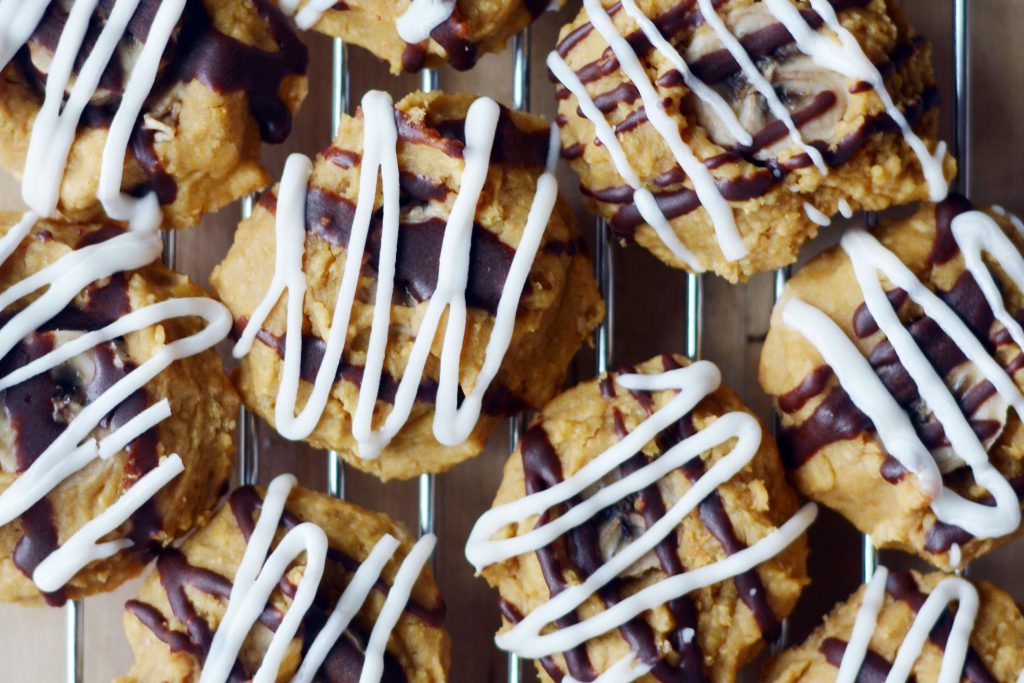 Chickpea Banana Thumbprint Cookies Vegan Gluten-Free 4