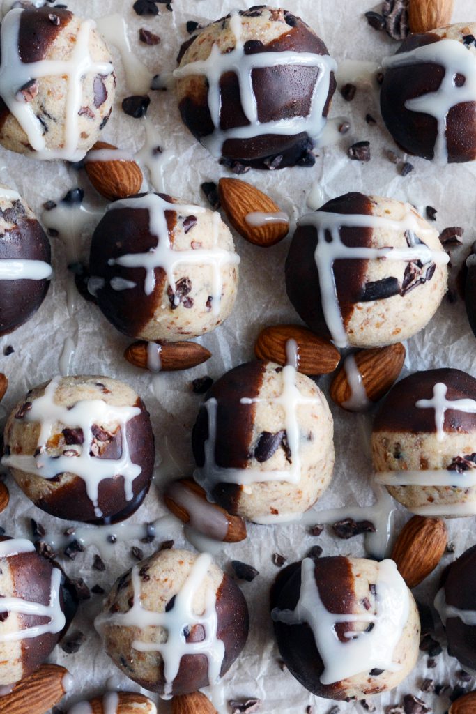 Almond Milk Pulp Chocolate-Coconut Balls