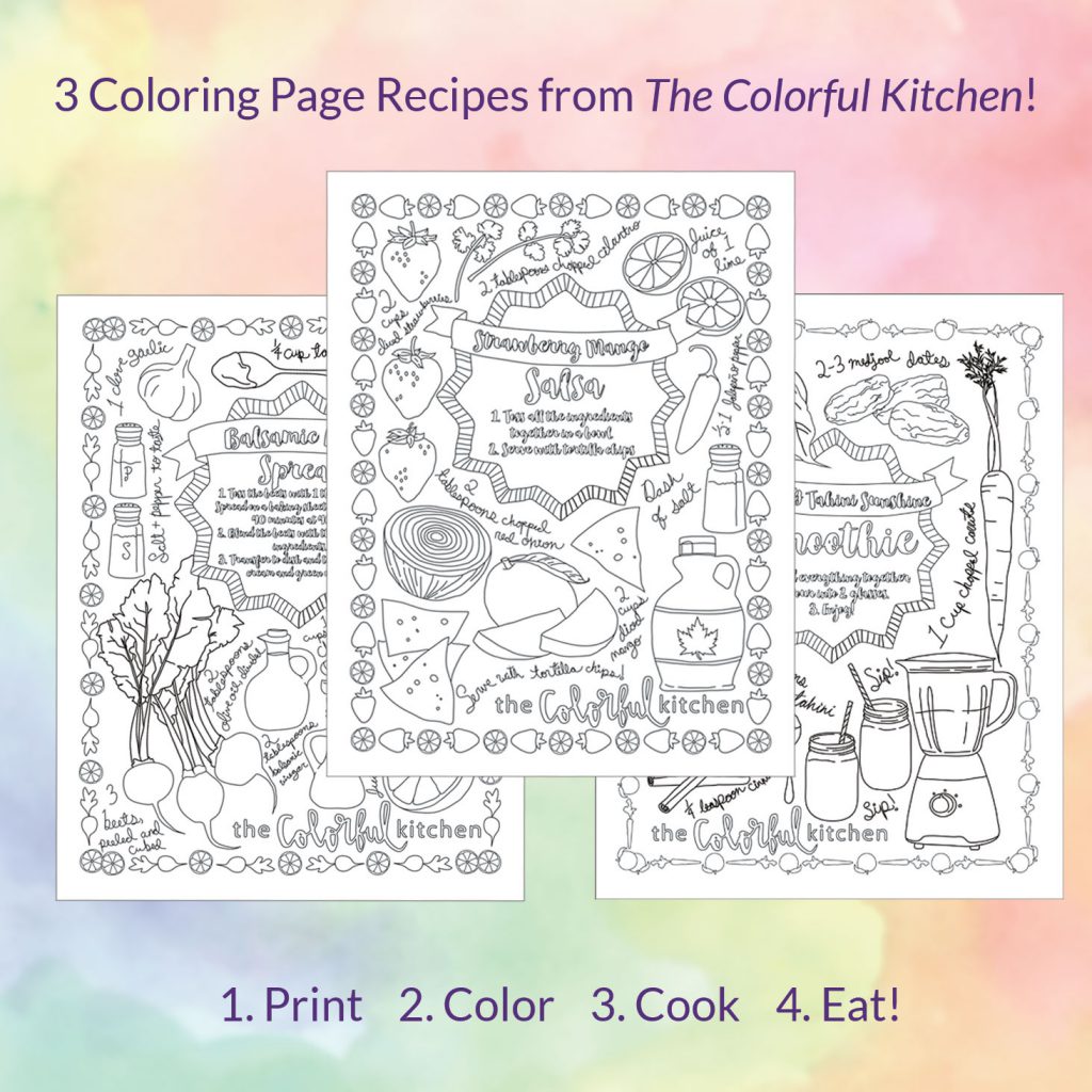 baking coloring pages