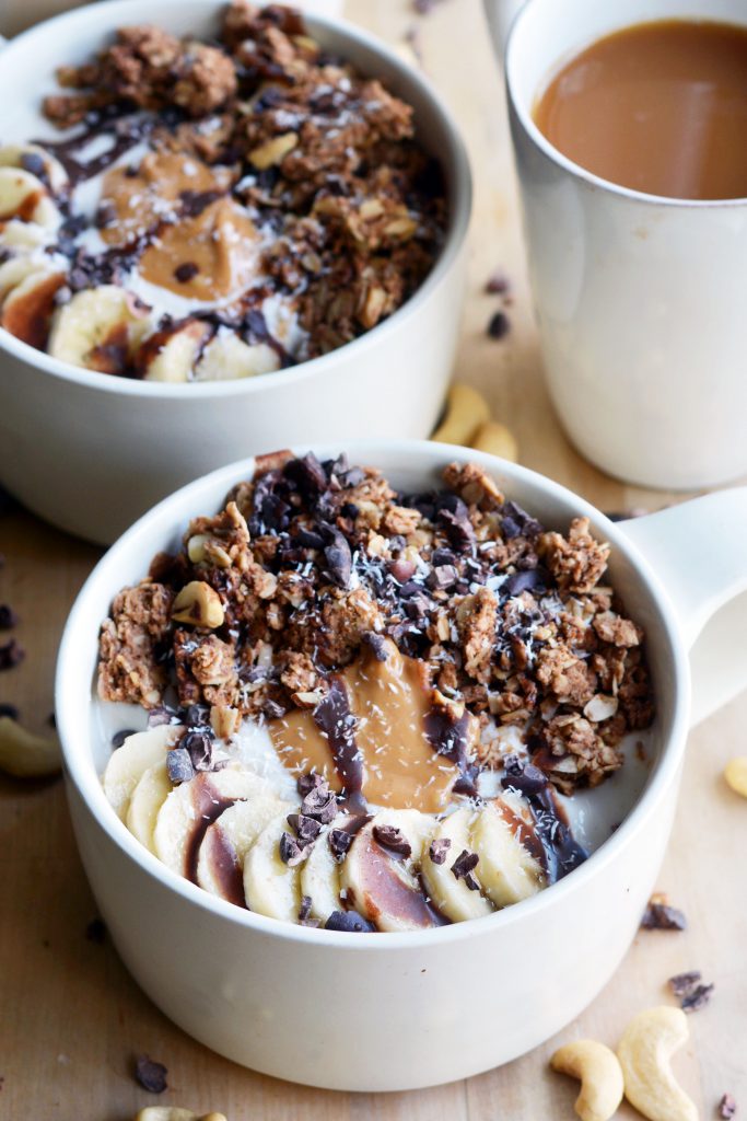 Mocha Protein Granola Parfait Vegan Sun Warrior 3