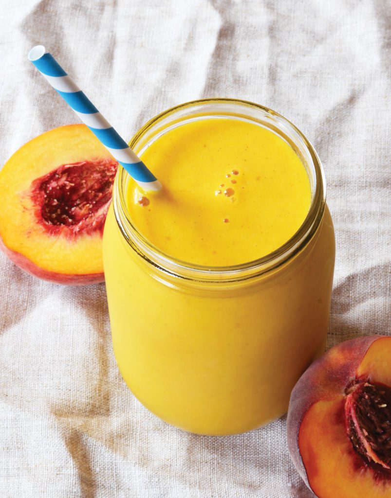 Peachy Tahini Sunshine Smoothie