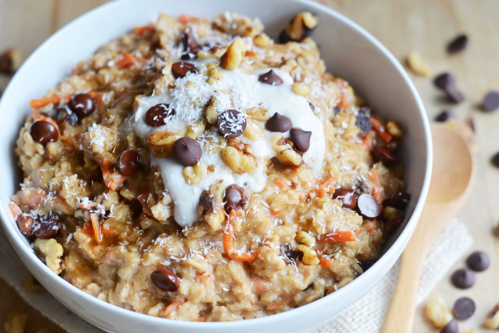 Pumpkin Pie Spice Carrot Cake Oatmeal 2