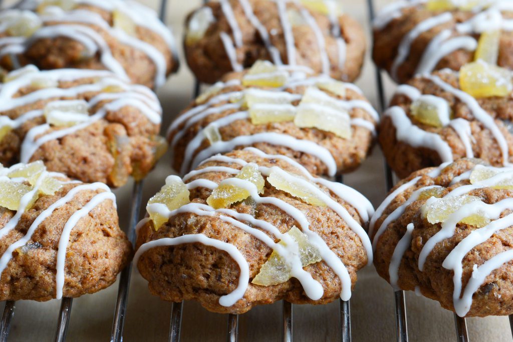 Candied Ginger Cookies Vegan