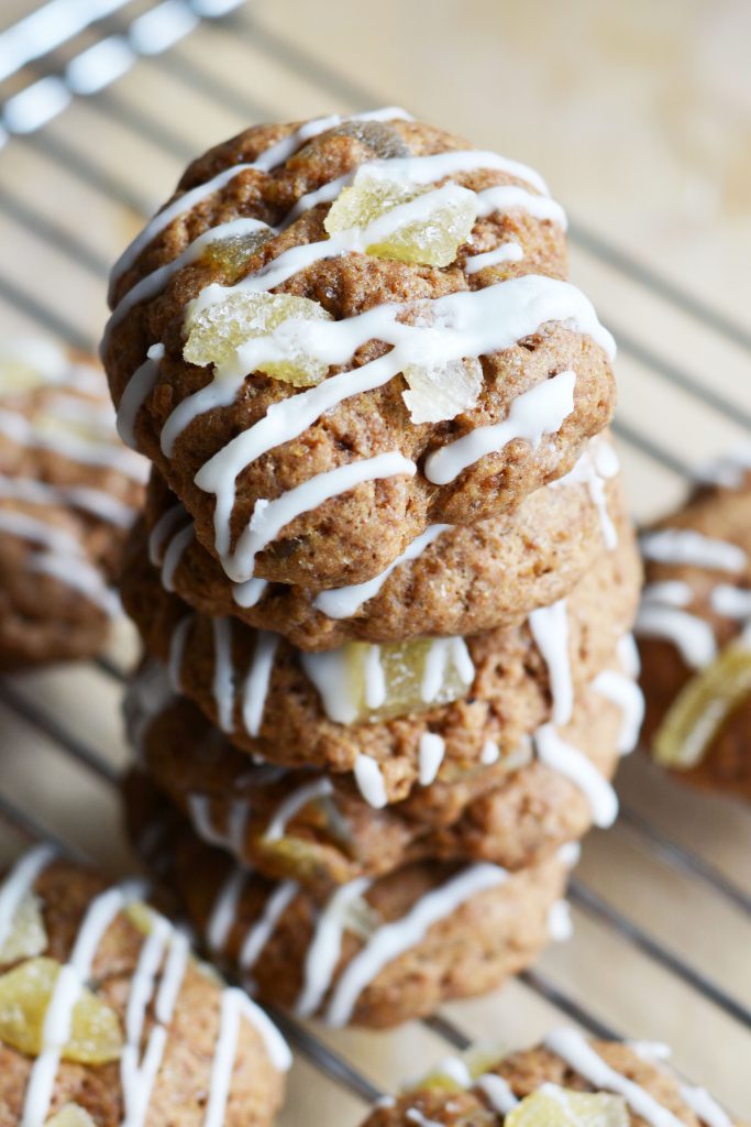 Candied Ginger Cookies Vegan 4