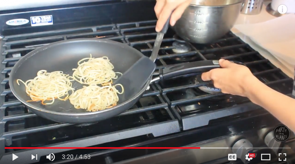 Spiralized Latkes - Overtime Cook