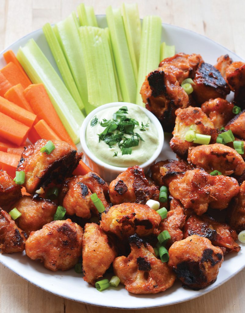 1 BBQ Cauliflower Poppers