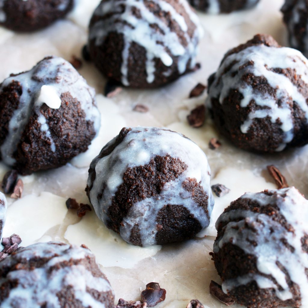 Chocolate-Peanut Butter Reishi Balls Vegan Gluten-Free SQUARE 3