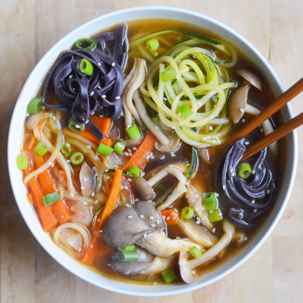 Easy Vegan Veggie Ramen