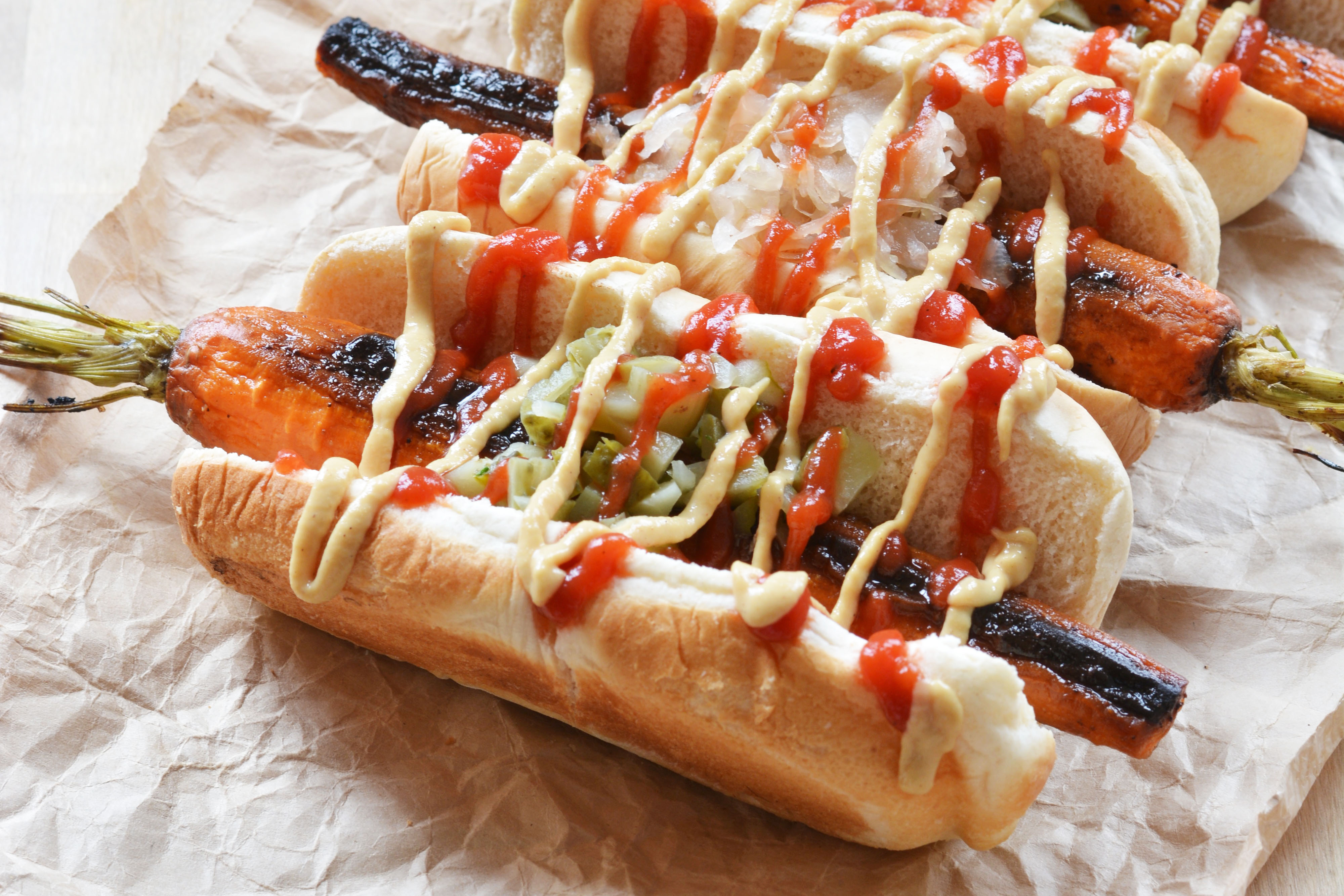 Carrot hot outlet dogs